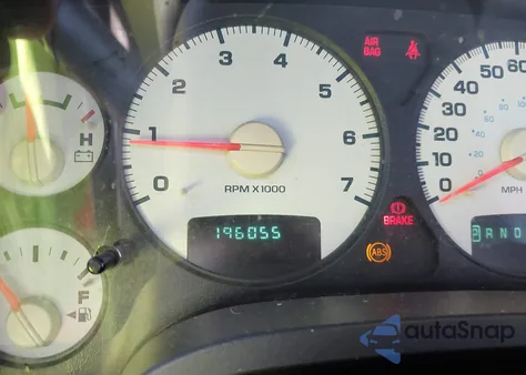 2003 Dodge Ram 1500 Slt/Laramie/St из США, поврежденный, VIN 1D7HU18D43S372928